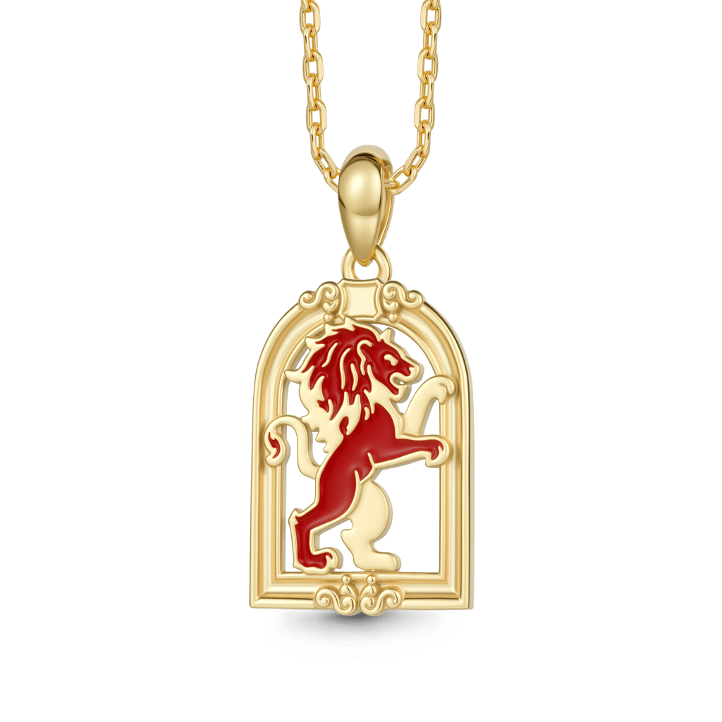 Gnoce Harry Potter Gryffindor Lion Necklace_1