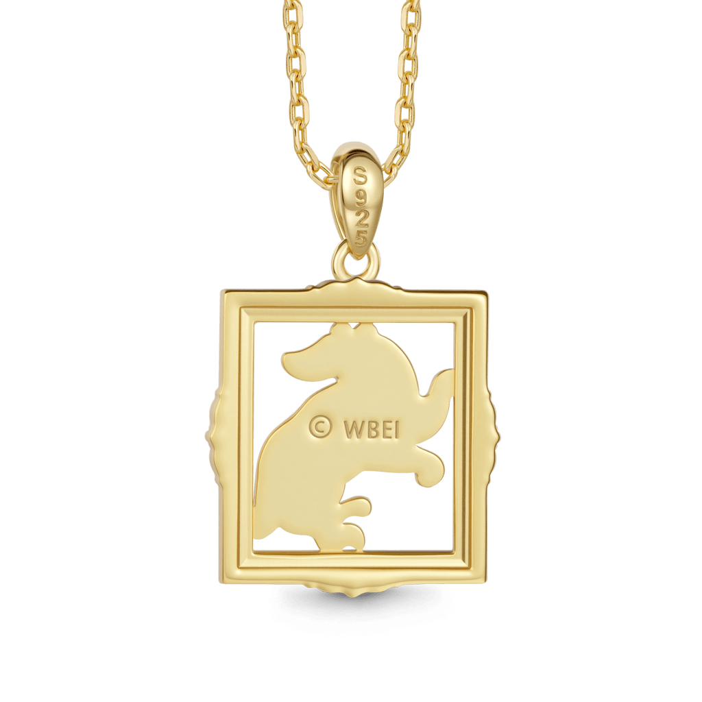 Gnoce Harry Potter Hufflepuff Badger Necklace_4