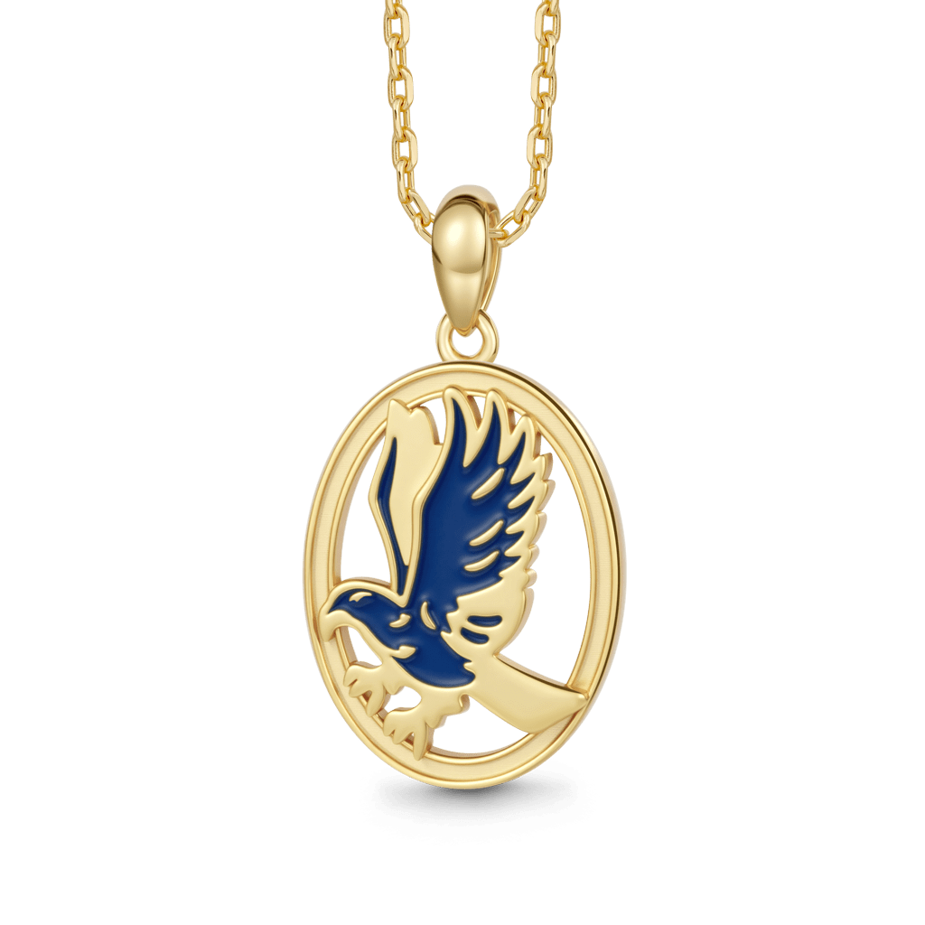 Gnoce Harry Potter Ravenclaw Eagle Necklace_1