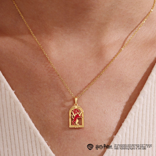Gnoce Harry Potter Gryffindor Lion Necklace_2