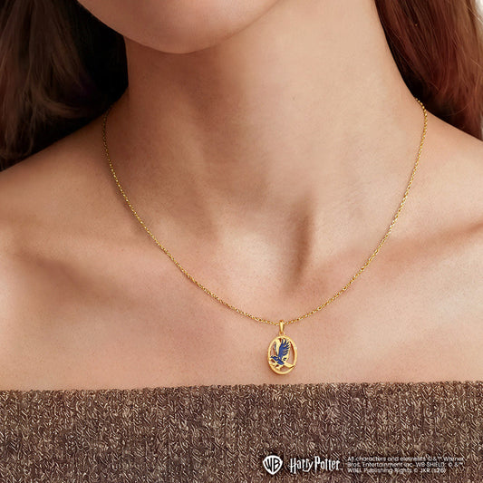 Gnoce Harry Potter Ravenclaw Eagle Necklace_2