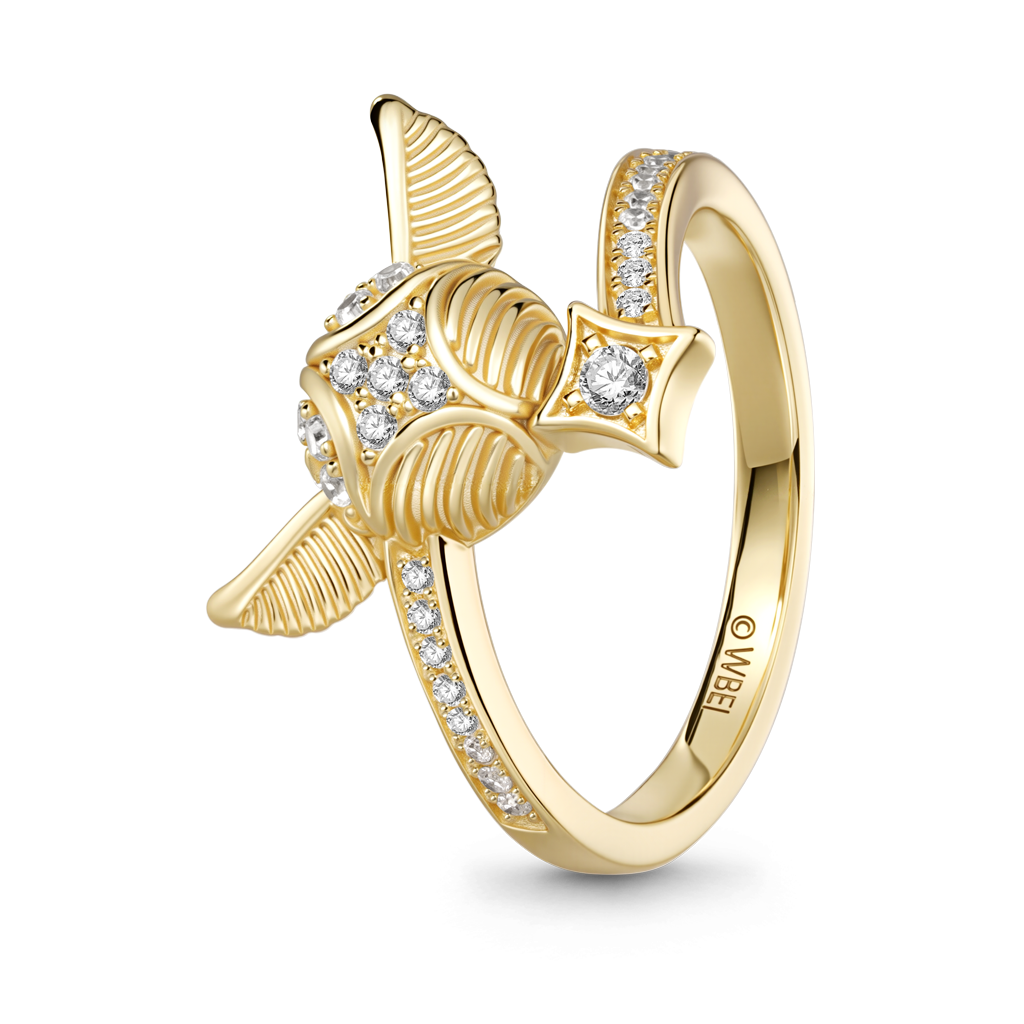 Gnoce Harry Potter Golden Snitch Ring_4
