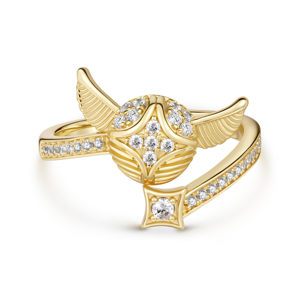 Gnoce Harry Potter Golden Snitch Ring_1