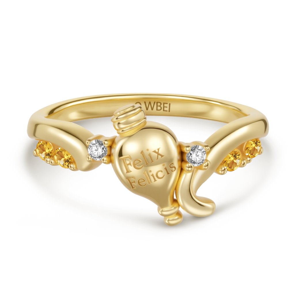 Gnoce Harry Potter Magic Potion Felix Felicis Ring_1