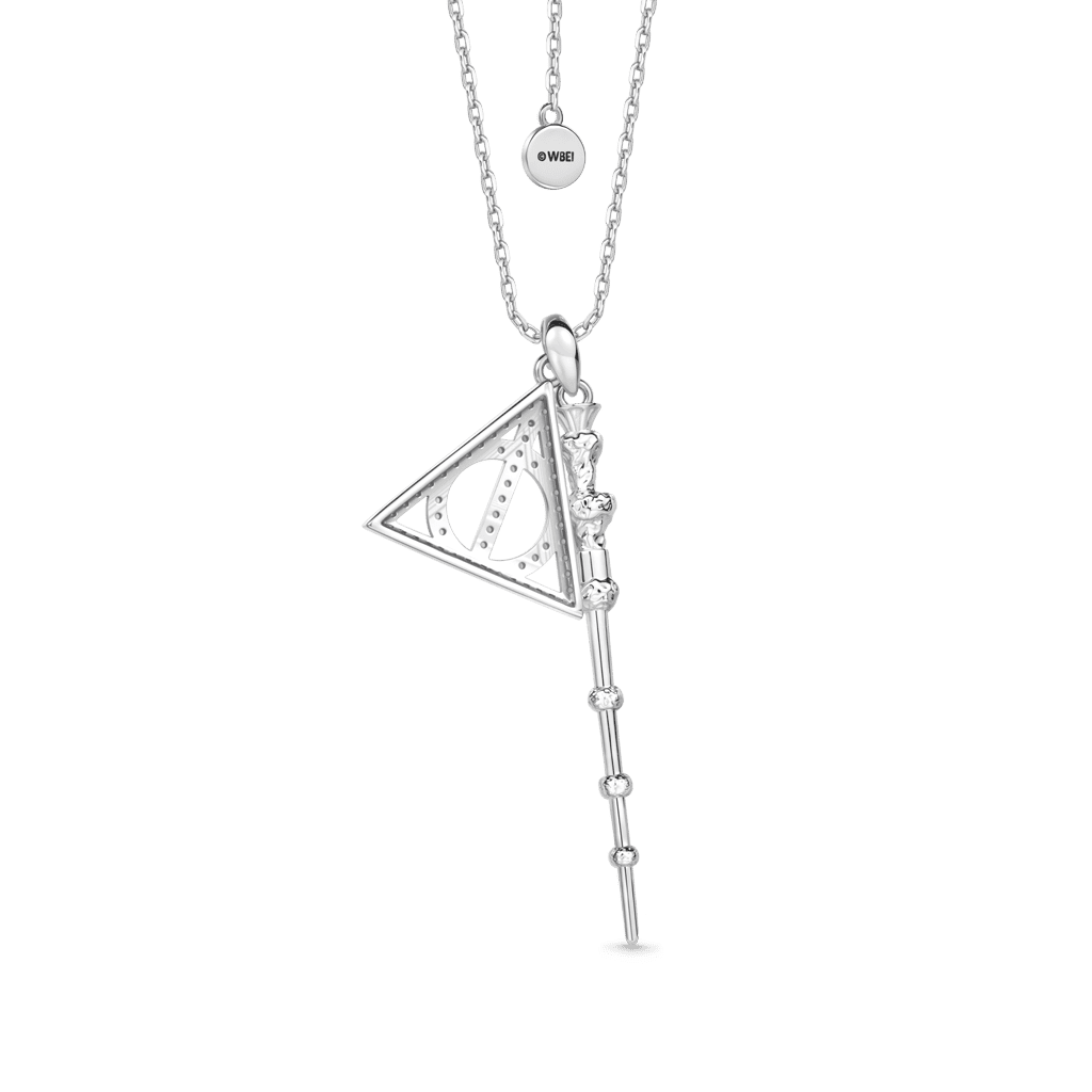 Gnoce Harry Potter Elder Staff Deathly Hallows Necklace_4