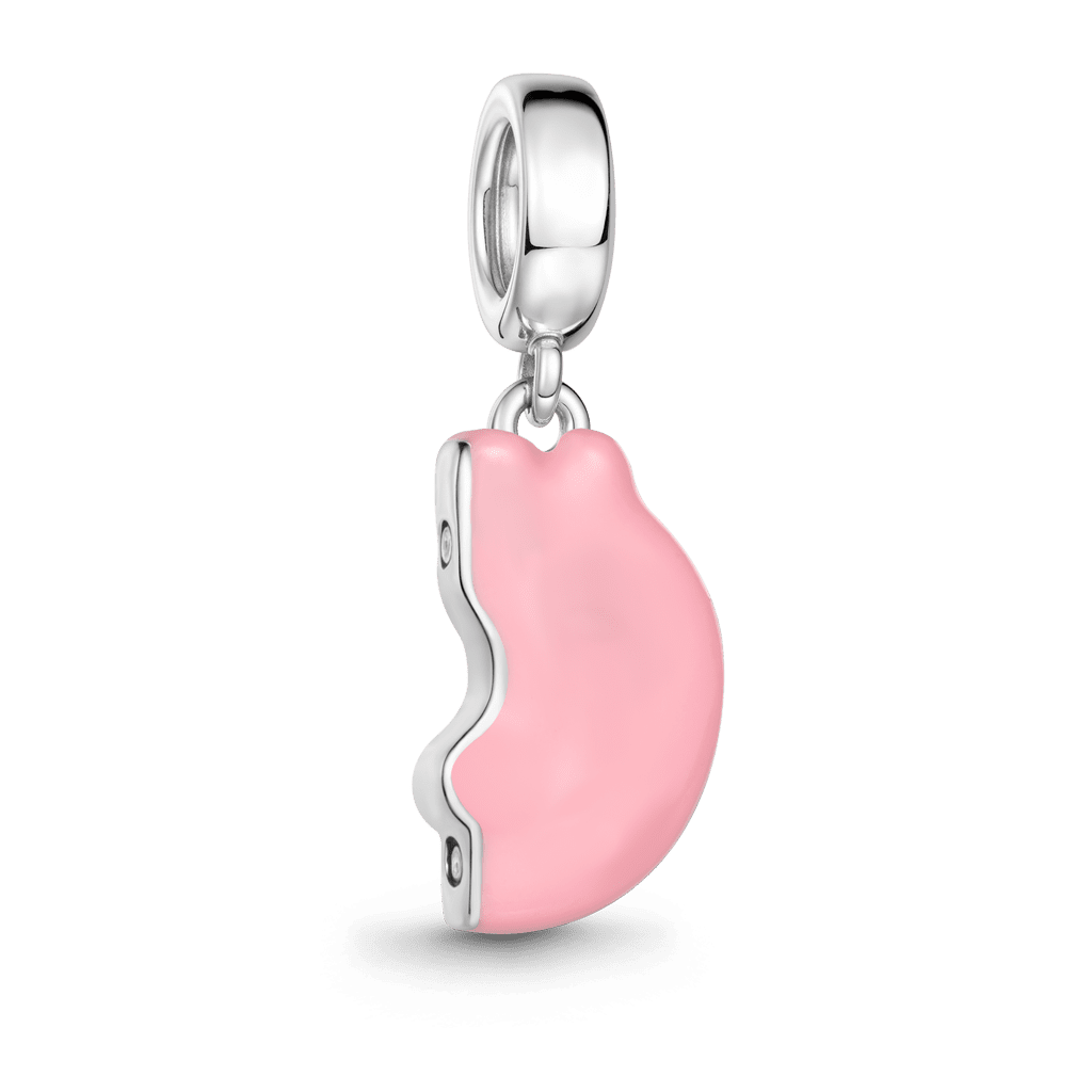 Gnoce Bunny Rabbit Charm Platinum-plated Silver Blend_7