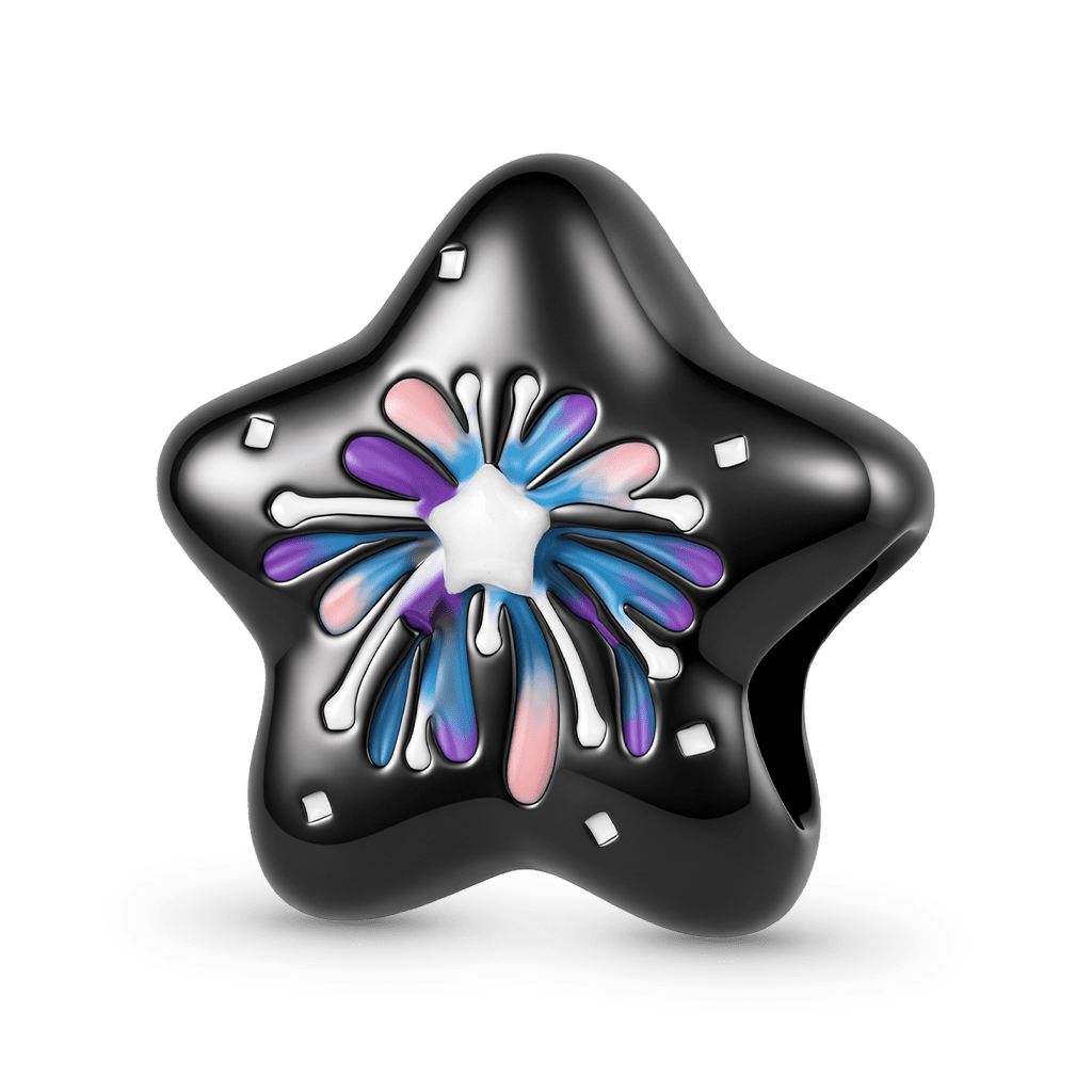 Gnoce Fireworks Star Charm_1