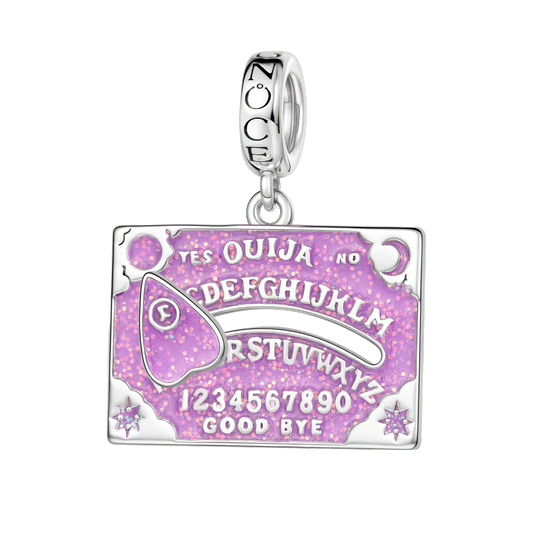 Gnoce Divination Board Charm Platinum-plated Silver Blend_1