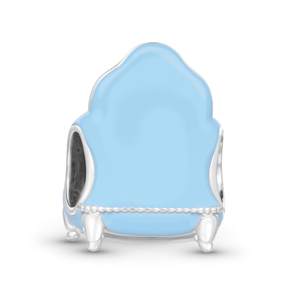 Gnoce Sofa Cat Charm Platinum-plated Silver Blend_5