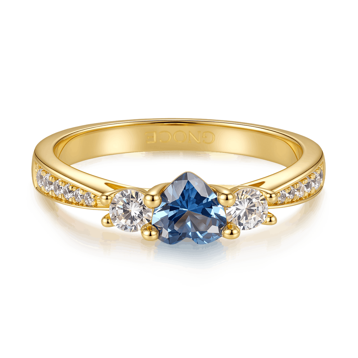 Gnoce Sparkling Three-Stone Promise Ring_1