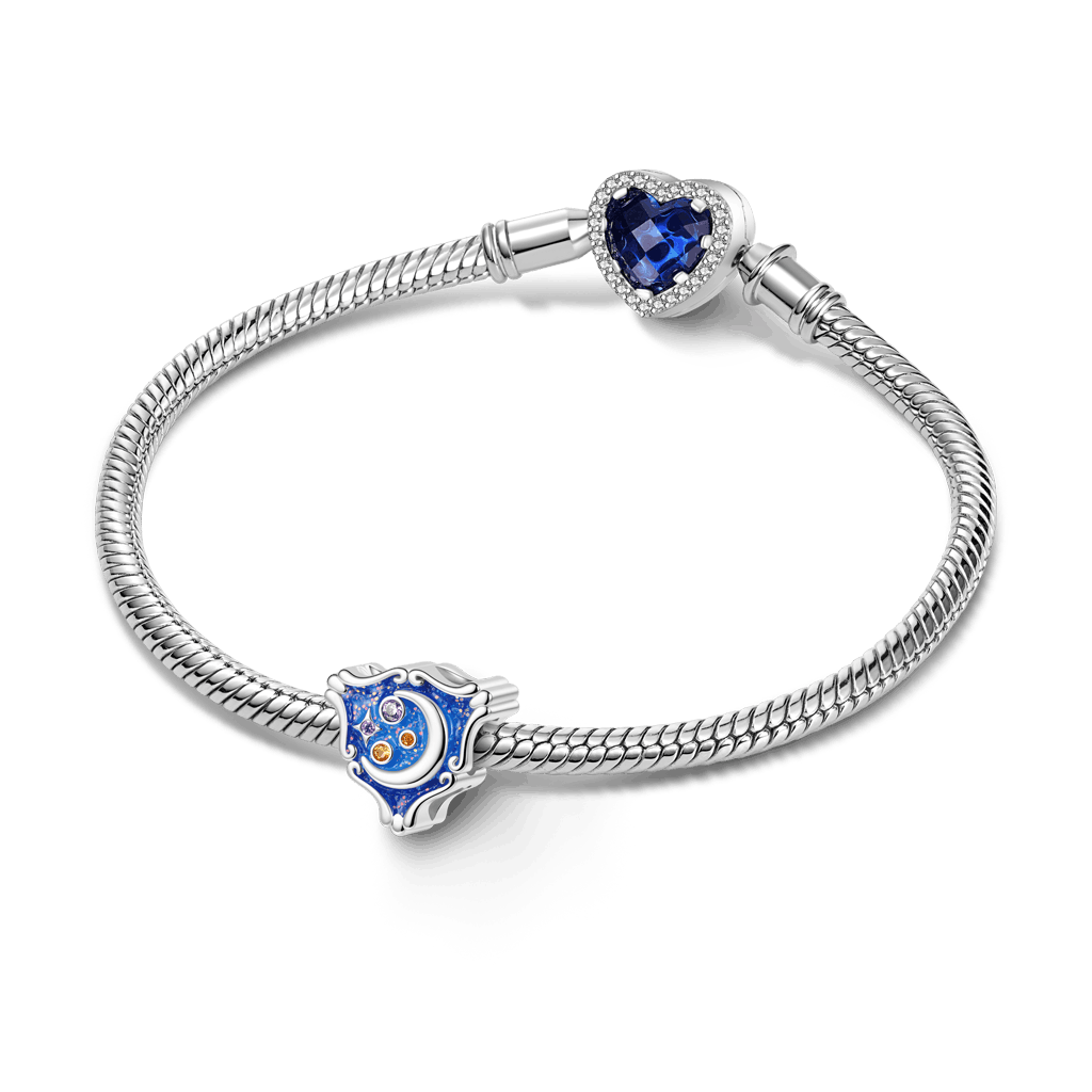 Gnoce Shiny Moon Galaxy Charm Platinum-plated Silver Blend_3