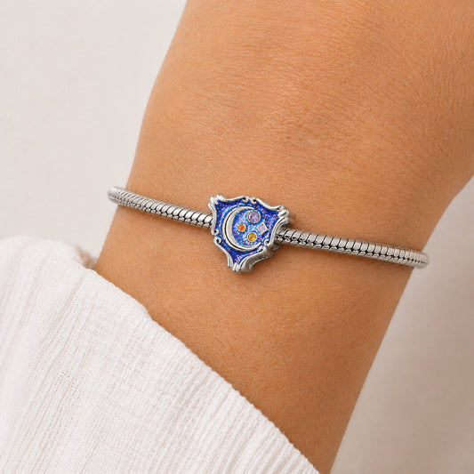 Gnoce Shiny Moon Galaxy Charm Platinum-plated Silver Blend_2
